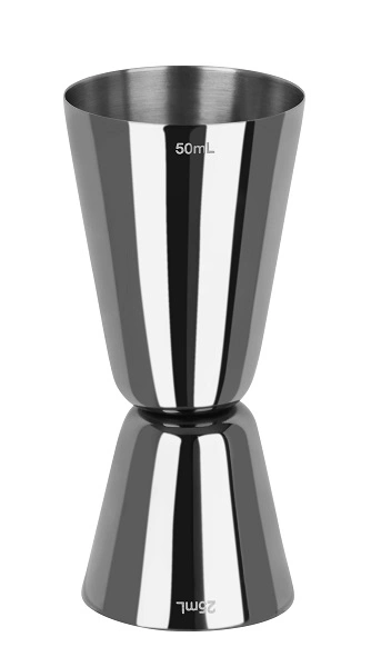 ZANZI CLASSIC STYLE JIGGER 20/50ml GUN METAL