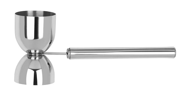 ZANZI PIPE JIGGER W/ HANDLE S/ST 20/40ml