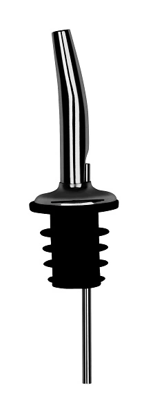 ZANZI SPEED POURER GUN METAL 113x29mm (PACK OF 4)