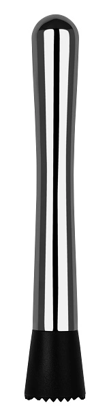 ZANZI COCKTAIL MUDDLER GUN METAL 205mmH x 33mmØ