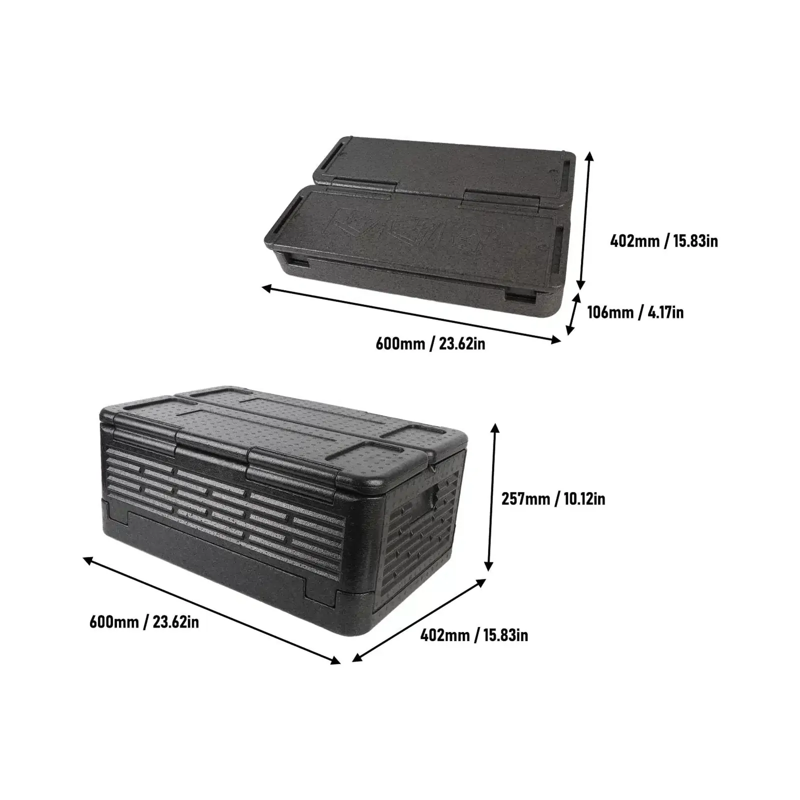 KH EPP Foldable Insulated Box 1/1 GN 600 x 400 x 250mm