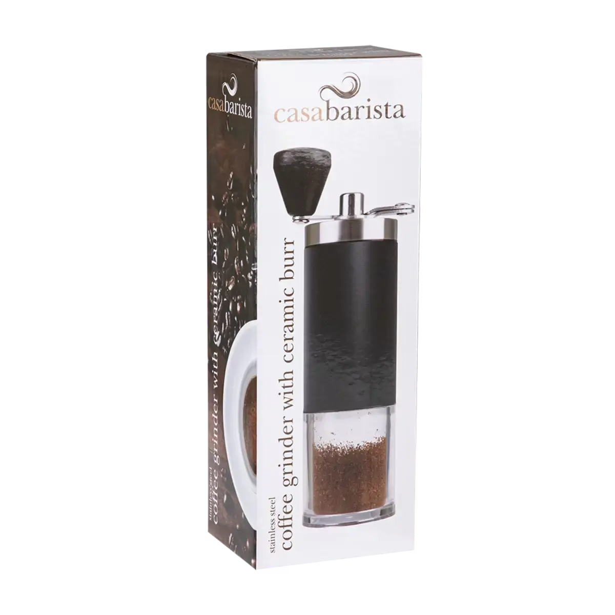 D.LINE CASABARISTA S/ST COFFEE GRINDER W/CERAMIC BURR