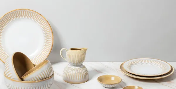 LUZERNE COTTAGE ALMOND SAUCE DISH 80mm / 65ml