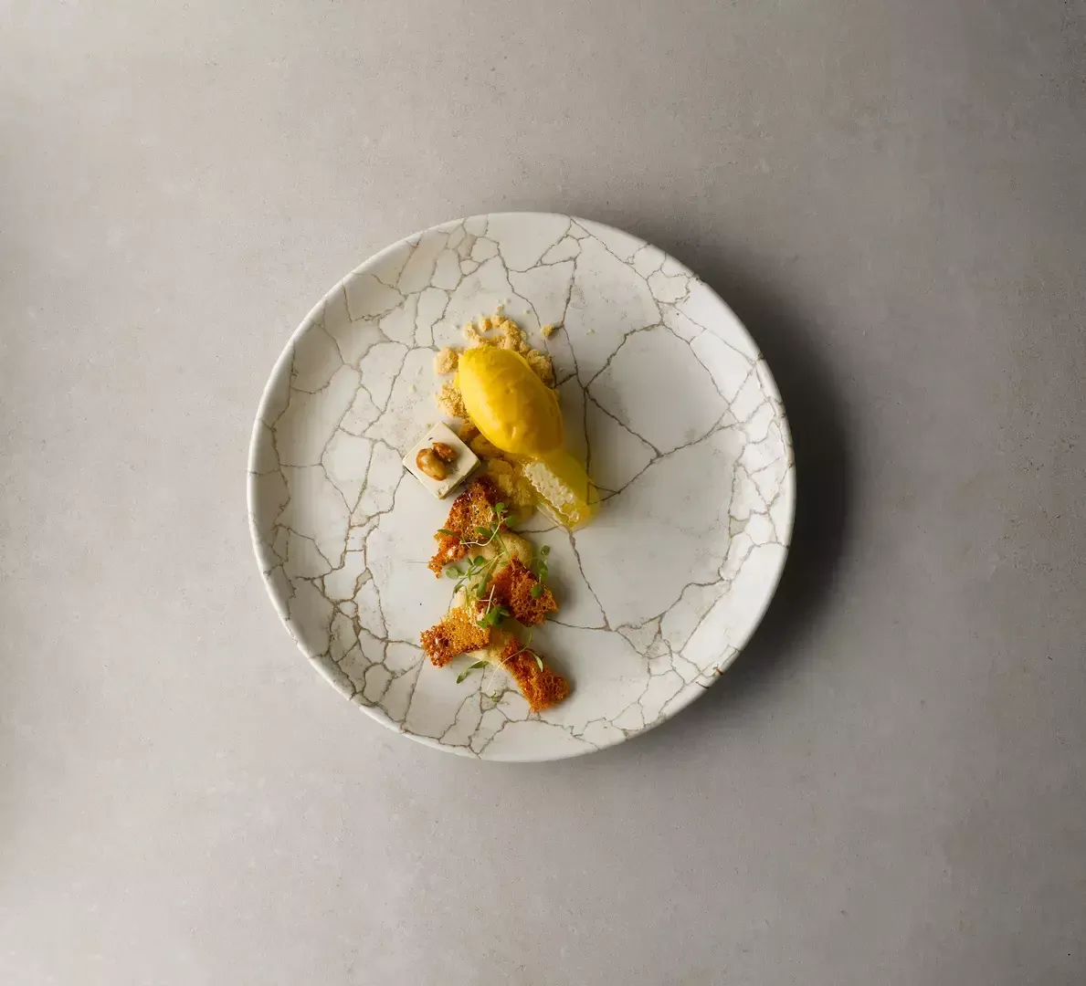 CHURCHILL KINTSUGI ROUND COUPE PLATE 288mmØ