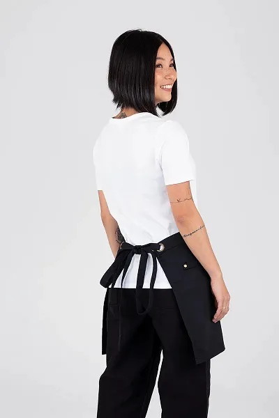 Aussie Chef Luca Waist Apron Black