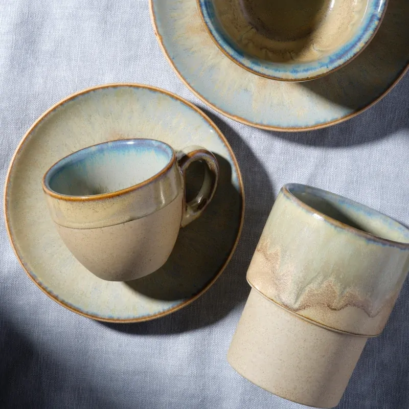 Brew Sandy Beige Espresso Saucer 125mm