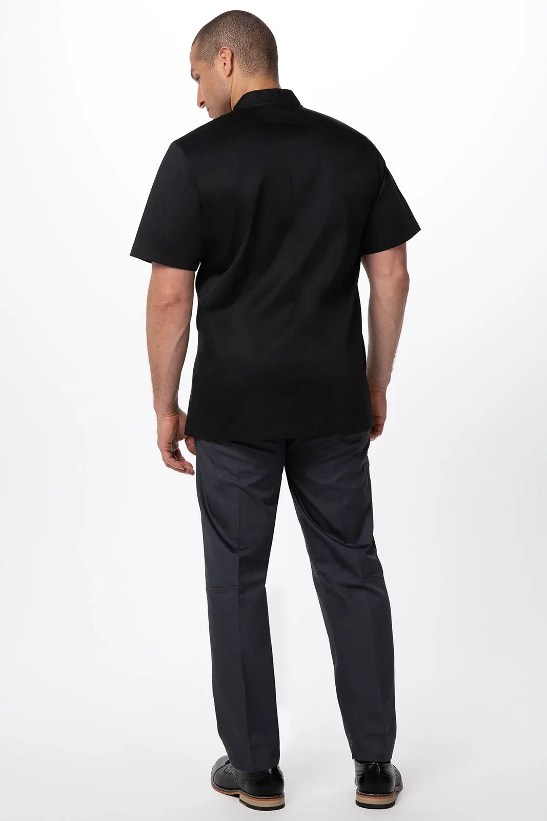 Chef Works Canberra Blk S/S Jacket XS