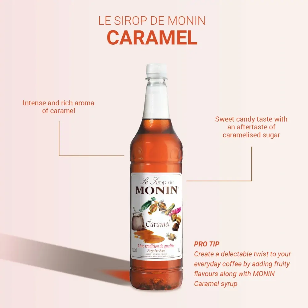 Monin Caramel Syrup 700ml