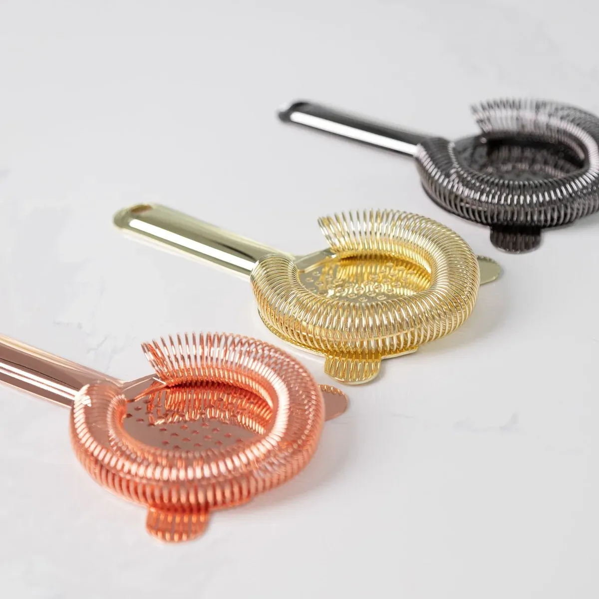 D-Still Hawthorn Strainer 165 × 100mm Gold