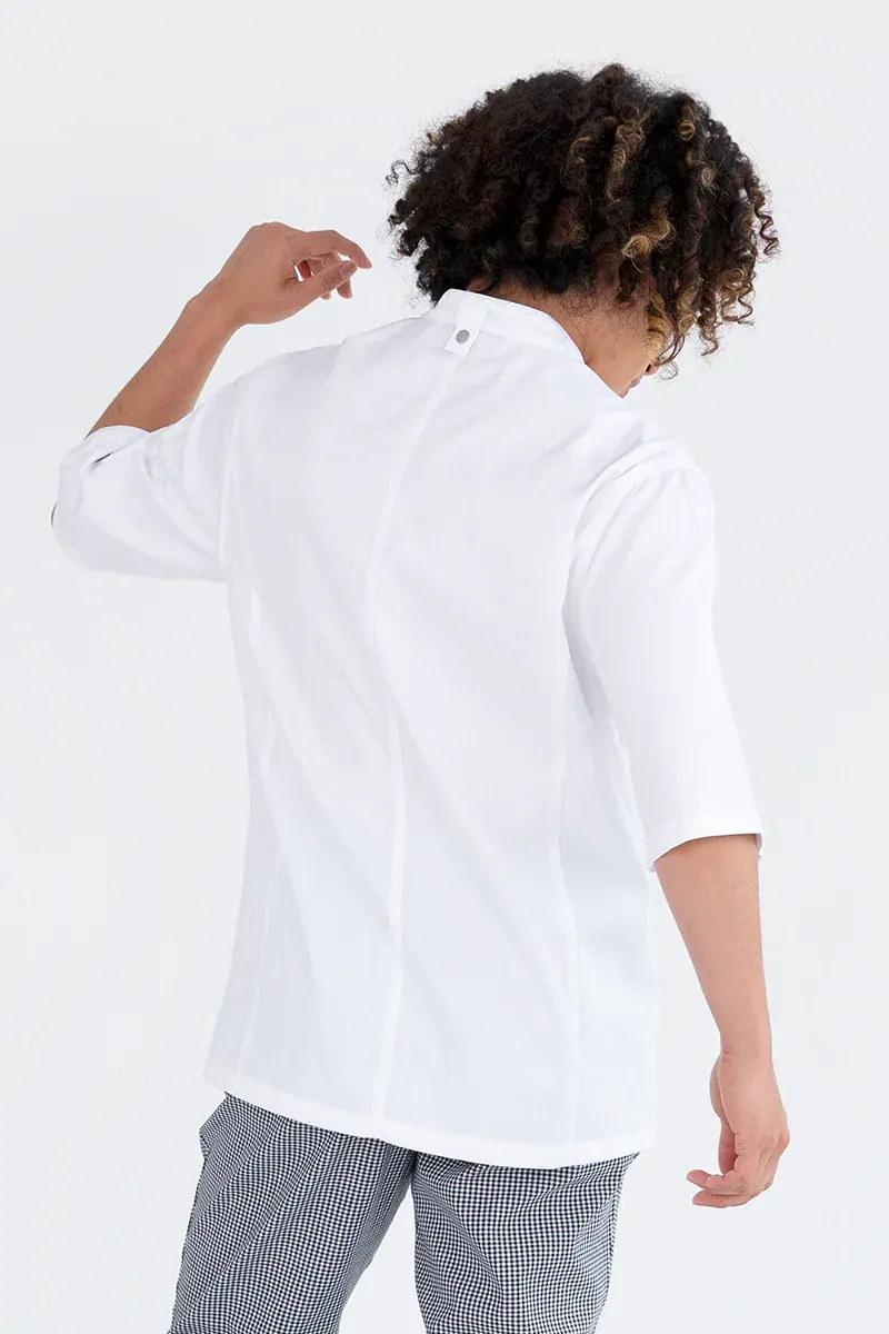 ProChef Traditional Short Sleeve Chef Jacket White XS