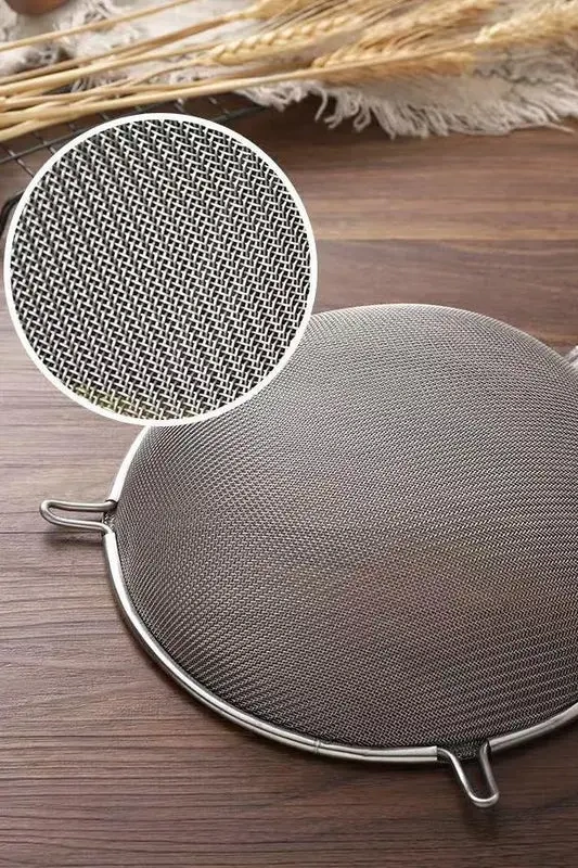 KK MESH STRAINER 10 (255mm) W/ HANDLE AND 2 EARS"