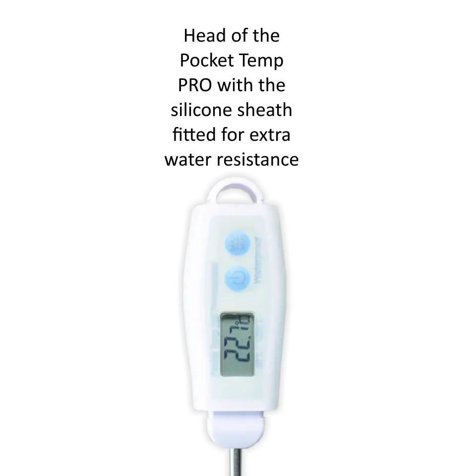 HLP POCKET TEMP PRO THERMOMETER, WATERPROOF