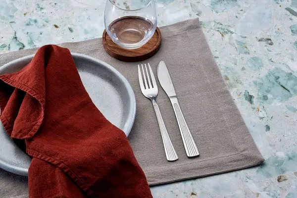 TABLEKRAFT VICTORIA CUTLERY TABLE KNIFE S/ST 214mm