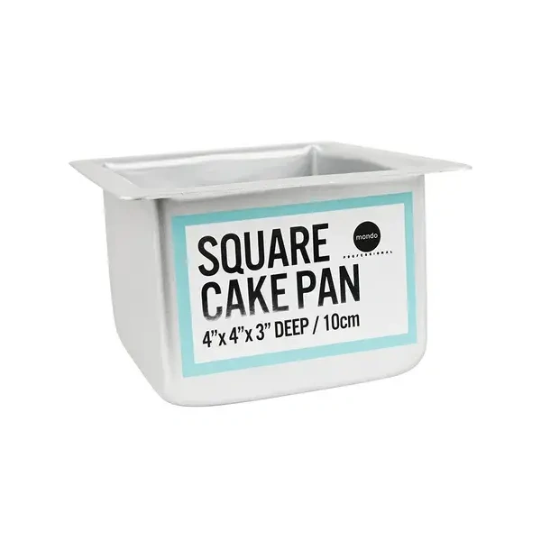 MONDO PRO CAKE PAN SQUARE 4 / 10x7.5cm"