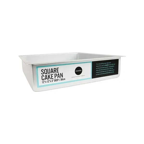 MONDO PRO CAKE PAN SQUARE 12 / 30x7.5cm"