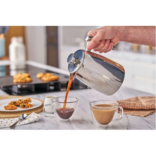AVANTI MODENA TWIN WALL COFFEE PLUNGER S/ST 800ml