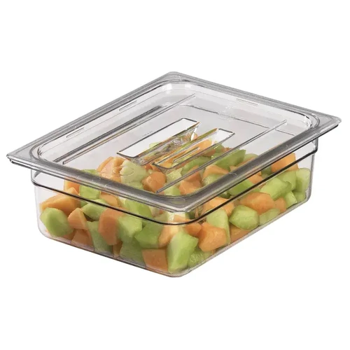 CAMBRO 1/2 SIZE CLEAR LID W/HANDLE, 265x325mm