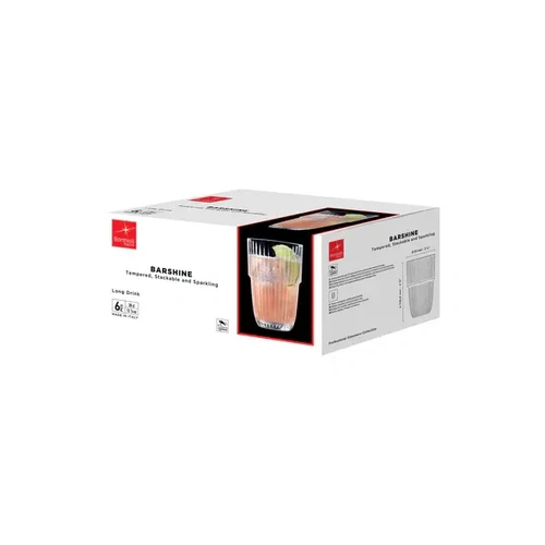 BORMIOLI ROCCO BARSHINE LONG DRINK GLASS 380ml