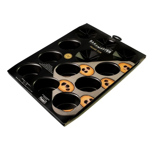 BAKEMASTER 12 CUP FRIAND PAN NON-STICK