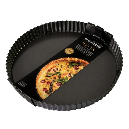 BAKEMASTER 30cm LOOSE BASE ROUND FLAN / QUICHE PAN
