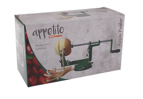 D.LINE APPETITO APPLE PEELER / CORER WITH SUCTION BASE ***12856***
