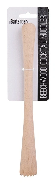 D.LINE BARTENDER BEECHWOOD COCKTAIL MUDDLER 25cm