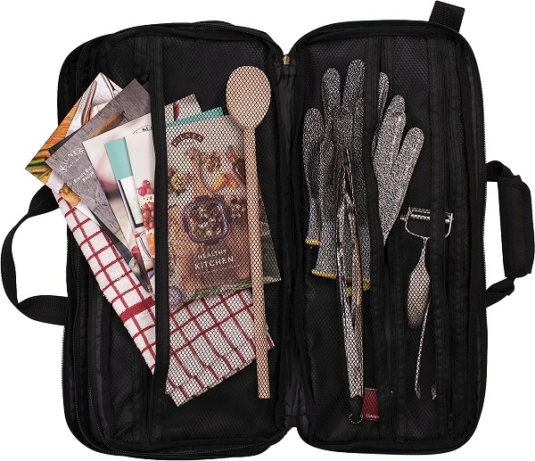 KASUMI KNIFE ROLL 18 POCKET BLACK