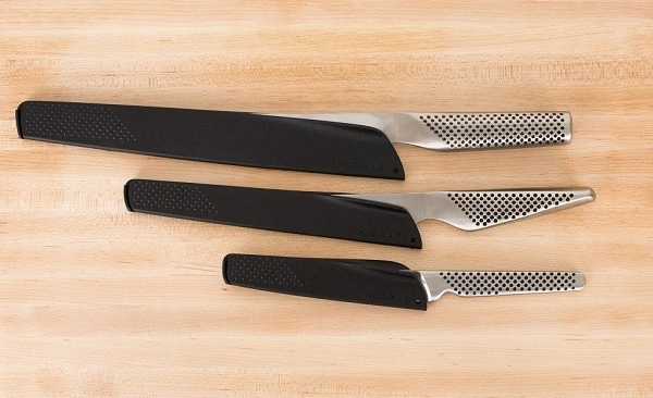 GLOBAL UNIVERSAL KNIFE GUARD SMALL BLACK 13cm