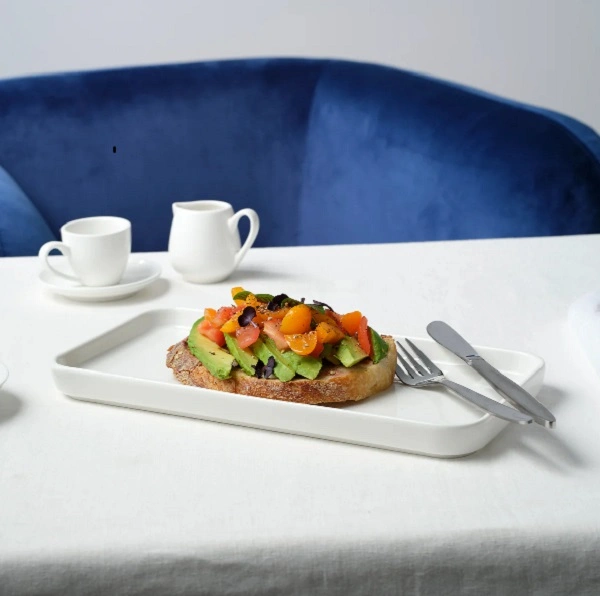 CORE WHITE RECTANGULAR DISH 300mm x 150mm x 25mmH