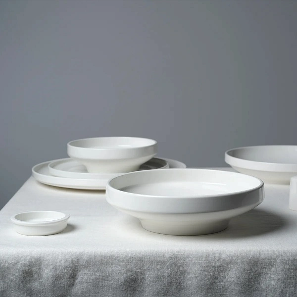 CORE WHITE BUTTER/SAUCE DISH 75mmØ x 20mmH