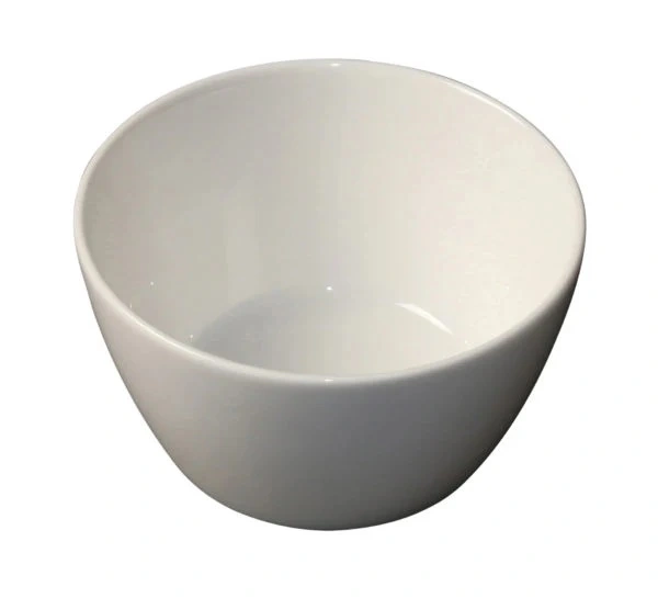 WHITE ALBUM ROUND BOWL FLARED SIDES