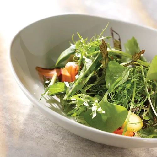 CHURCHILL TRACE ORGANIC ROUND BOWL WHITE 253mmØ