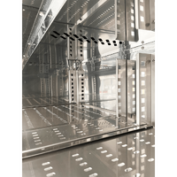 BLACK MAGIC THREE-DOOR BAR COOLER, DELUXE SERIES 