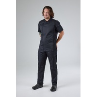 CHEF WORKS MENS SPRINGFIELD BLACK ZIPPER JACKET