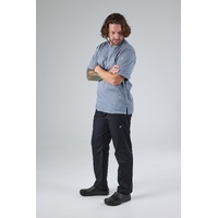 CHEF WORKS MENS SPRINGFIELD GREY ZIPPER JACKET
