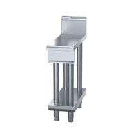 WALDORF S/ST INFILL BENCH 300mm ON LEG STAND