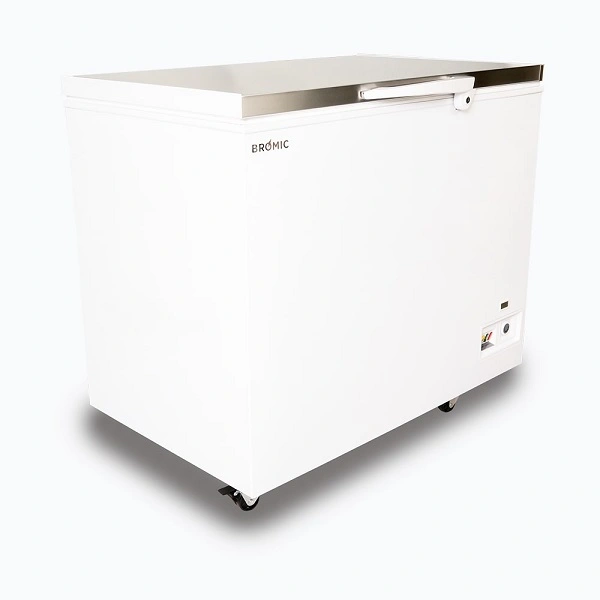 BROMIC S/ST FLAT TOP CHEST FREEZER 296 LITRE