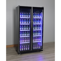 EXQUISITE 2 DOOR UPRIGHT DISPLAY FRIDGE 710 LITRE