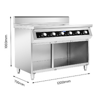 ELECTROMAX 700 SERIES INDUCTION 6 BURNER COOKTOP