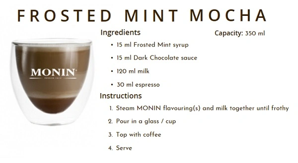 MONIN NON-ALCOHOLIC SYRUP, 700ml, FROSTED MINT