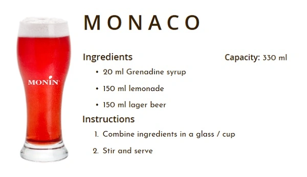 MONIN NON-ALCOHOLIC SYRUP, 700ml, GRENADINE