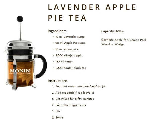 MONIN NON-ALCOHOLIC SYRUP, 700ml, LAVENDER
