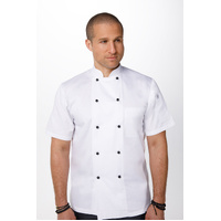 CHEF WORKS MACQUARIE S/S JACKET WHITE XS