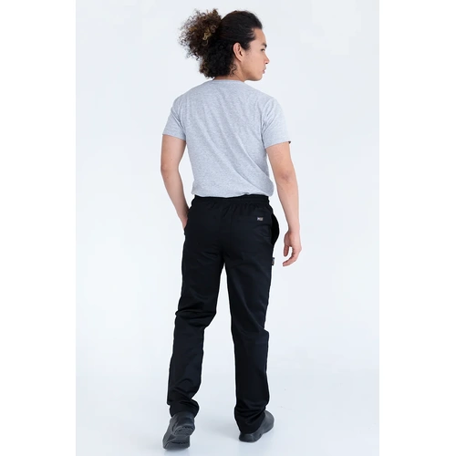 Prochef Black Drawstring Chef Pants - M