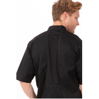 CHEF WORKS VALAIS V-SERIES S/S JACKET BLACK