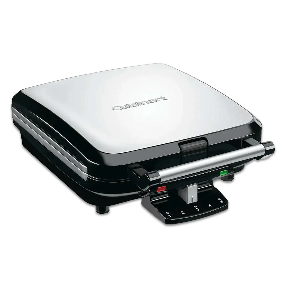 CUISINART WAFFLE MAKER 4 SLICE BELGIAN