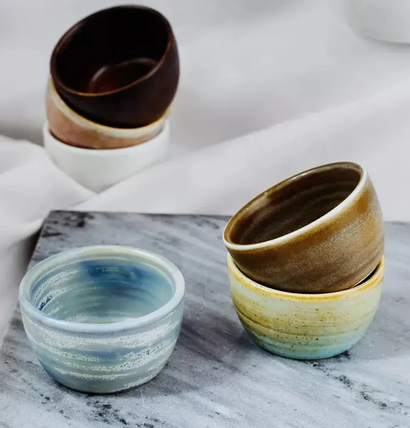 MODA PORCELAIN RAMEKIN / SAUCE DISH CLOUD 67mmØ x 36mmH