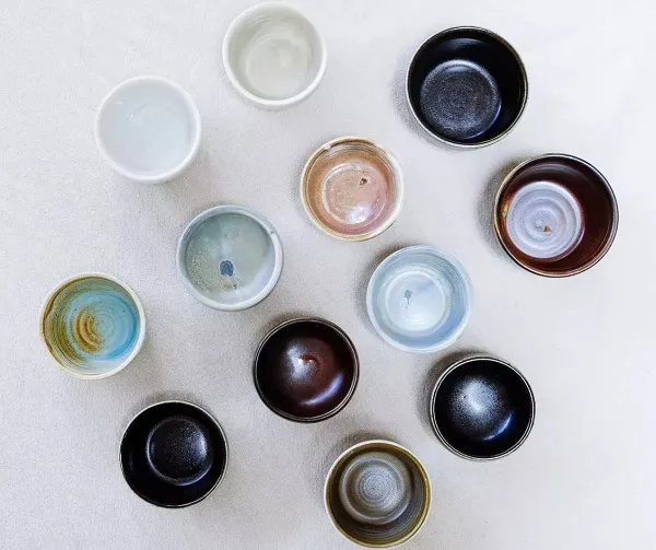 MODA PORCELAIN RAMEKIN / SAUCE DISH RUST 70mmØ x 35mmH