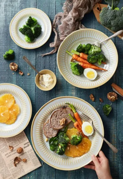 LUZERNE COTTAGE ALMOND SAUCE DISH 80mm / 65ml