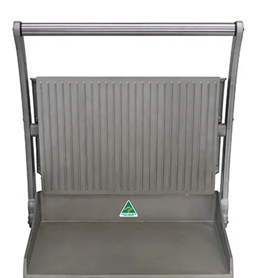 ROBAND CONTACT GRILL, RIBBED TOP PLATE, 6 SLICE